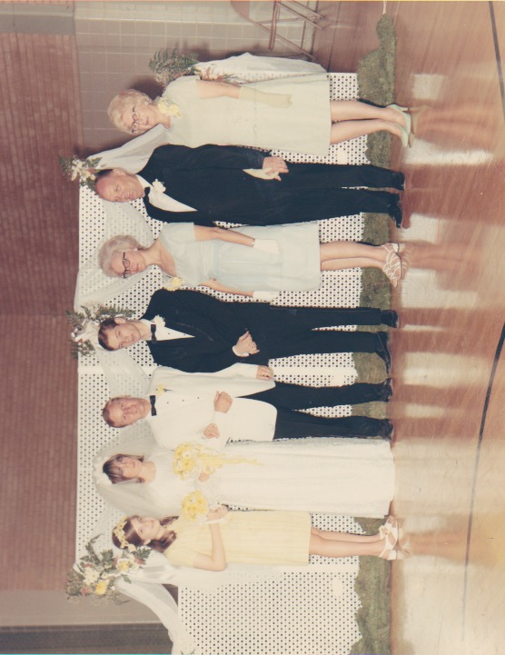 Jerry and Sue's wedding, 1969
