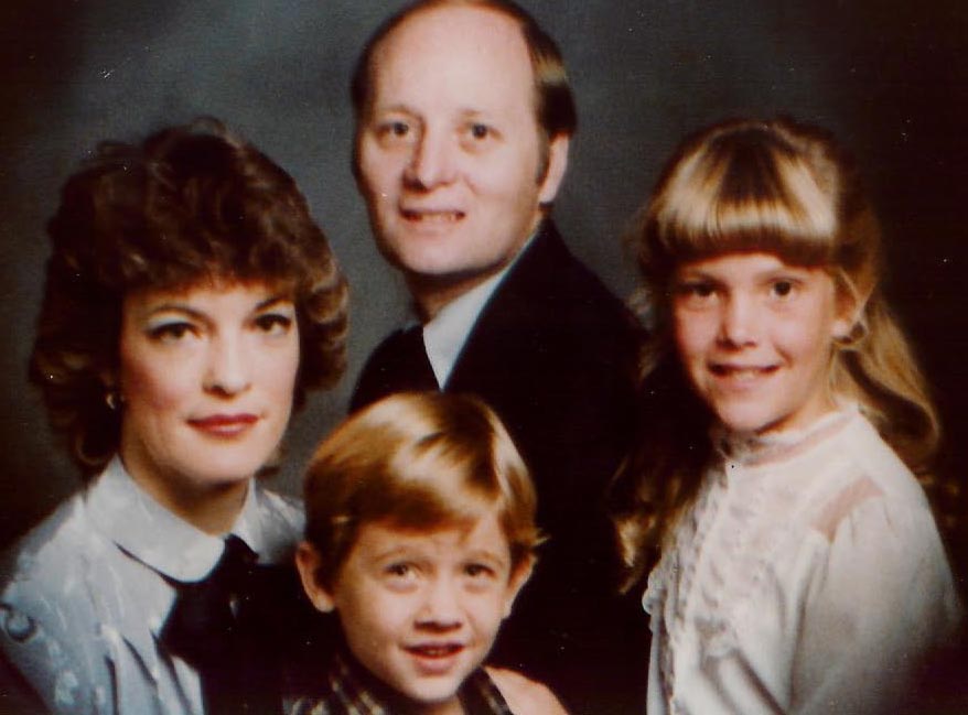 Scanned Harris family photo